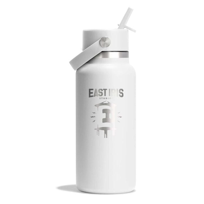 32 oz WM Flex Straw Bottle - Hydro Flask + East Iris Studios G2