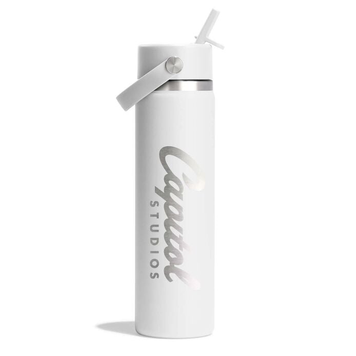 24 oz WM Flex Straw Bottle - Hydro Flask + Capitol Studios P8