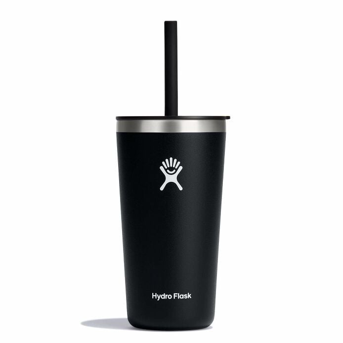 20 oz All Around™ Tumbler with Straw Lid - Black W4