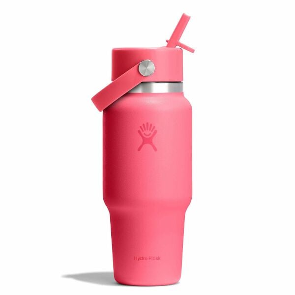 24 oz Travel Bottle with Flex Straw Cap I6